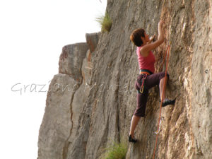 Parete d'arrampicata vicina a Sferracavallo Palermo